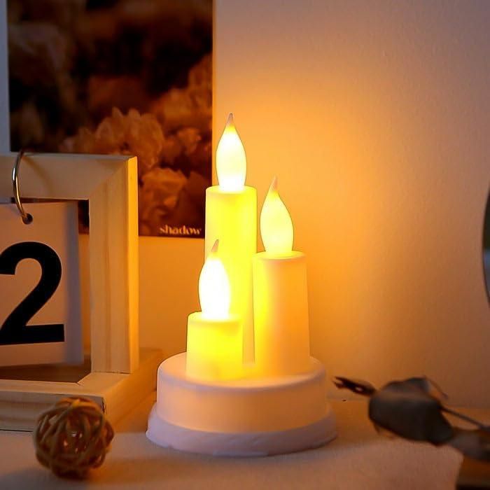 2 Pcs LED Candles Lights 🕯️🕯️