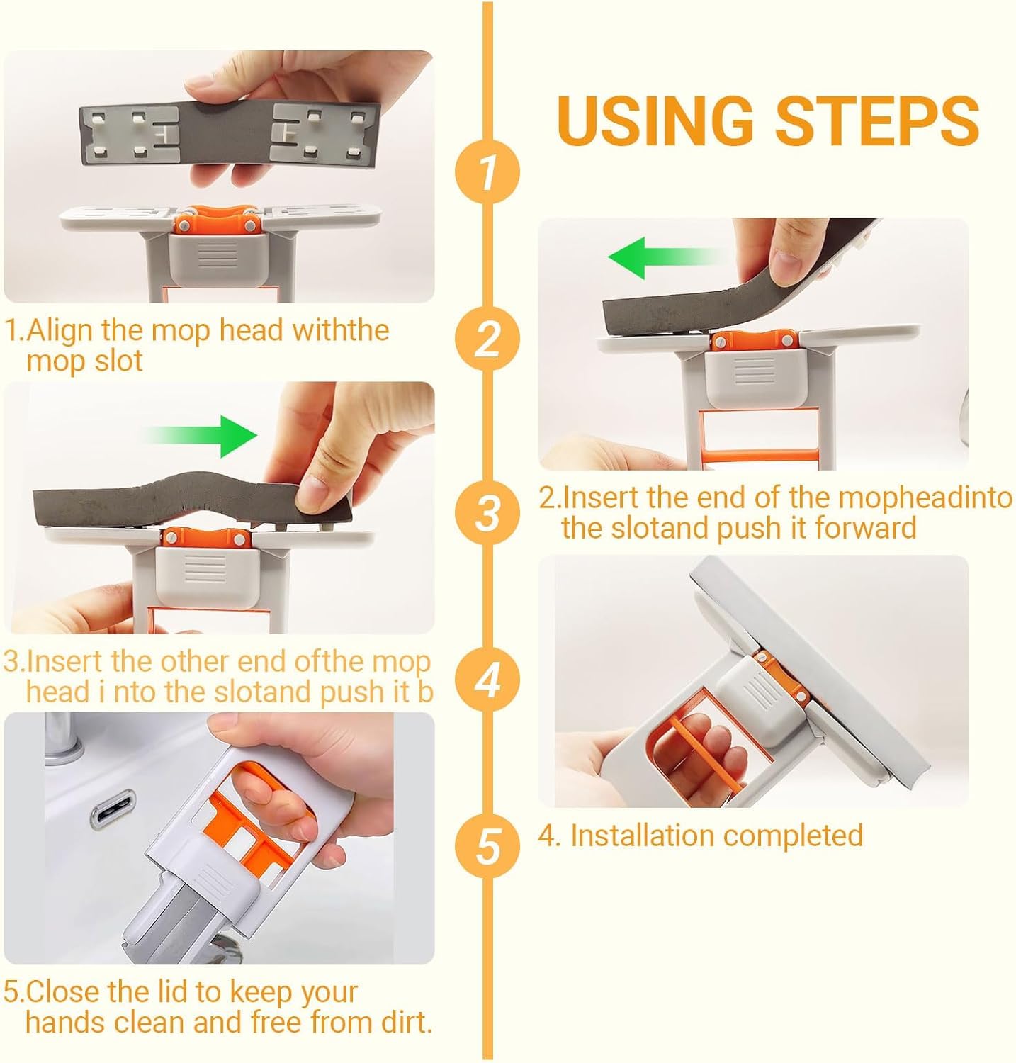 Multi-Functional Mini Mop