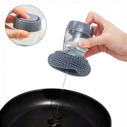 2 in 1 Liquid Soap Dispensing Cleaning Brush | 🔥BUY 1 GET 1 FREE🔥