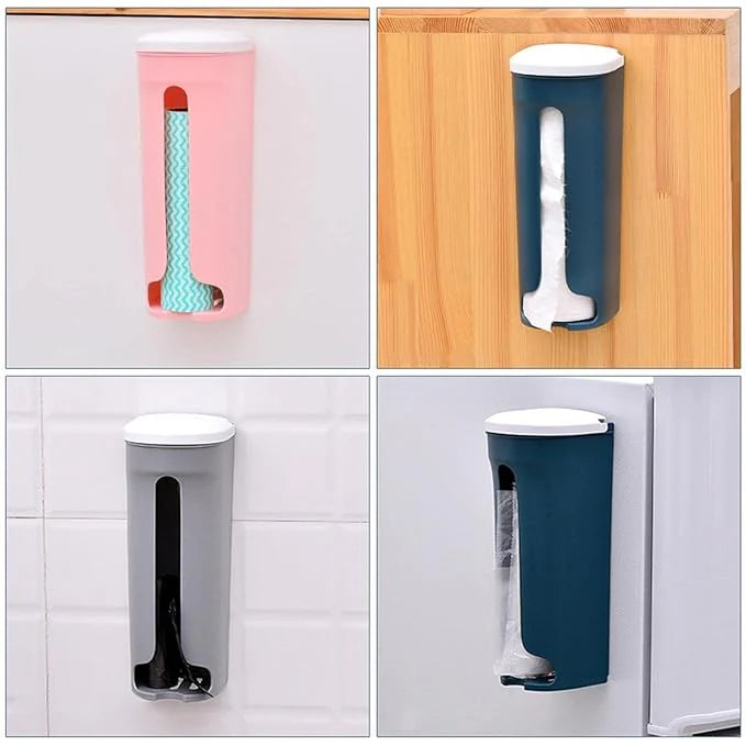Wall Mounted Storage Box Organizer – Multi-Purpose Underwear, Socks & Garbage Bag Holder