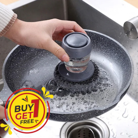 2 in 1 Liquid Soap Dispensing Cleaning Brush | 🔥BUY 1 GET 1 FREE🔥